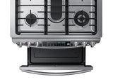 5.8 cu. ft. Slide-In Gas Range with True Convection in Stainless Steel