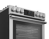 30" Stainless Steel Slide-In Dual Fuel Range
