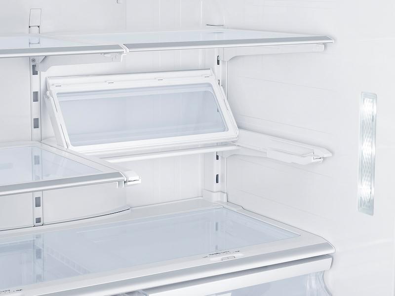 23 cu. ft. Counter Depth 4-Door Refrigerator with FlexZone™ Drawer in Stainless Steel