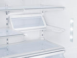 23 cu. ft. Counter Depth 4-Door Refrigerator with FlexZone™ Drawer in Stainless Steel