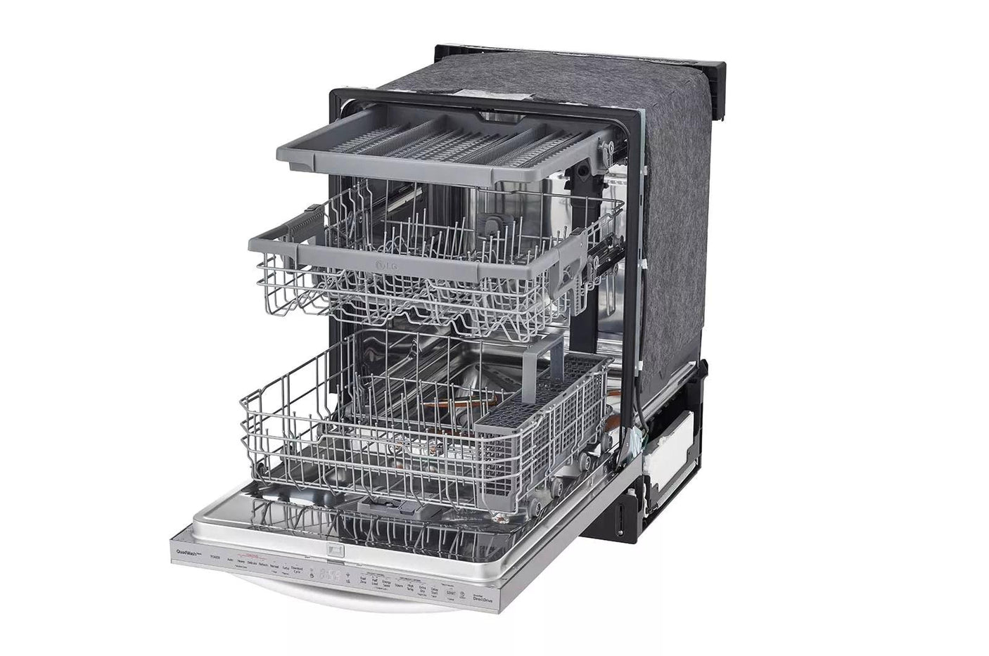 24-Inch QuadWash® Top Control Dishwasher - Stainless Steel