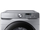 7.5 cu. ft. Front Load Electric Dryer with Sensor Dry in Platinum