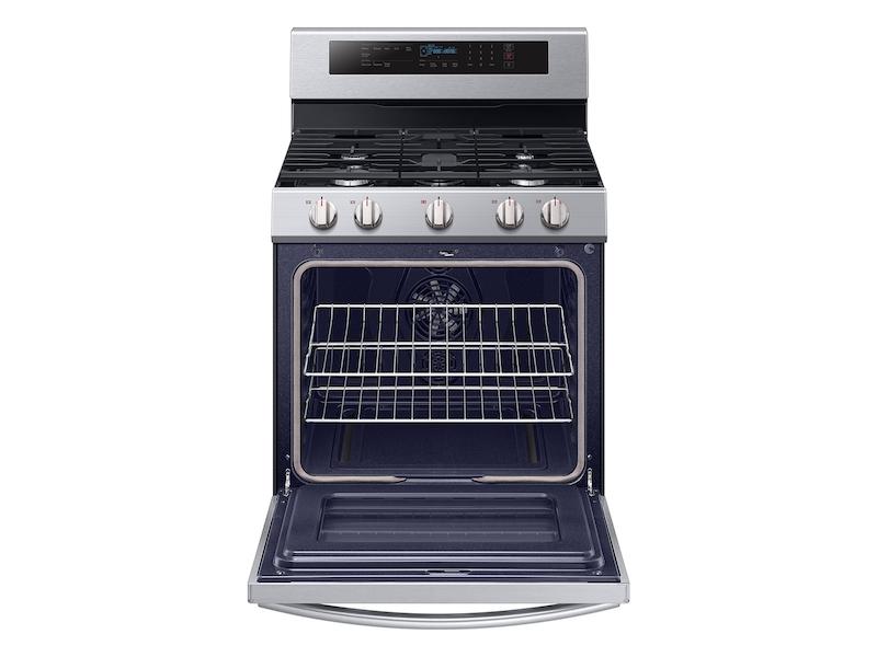 5.8 cu. ft. Freestanding Gas Range with True Convection in Stainless Steel