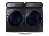 7.5 cu. ft. Smart Gas Dryer with FlexDry™ in Black Stainless Steel