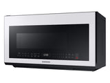 Bespoke Over-the-Range Microwave 2.1 cu. ft. with Sensor Cooking in White Glass