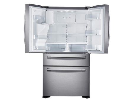 23 cu. ft. Counter Depth 4-Door Refrigerator with FlexZone™ Drawer in Stainless Steel