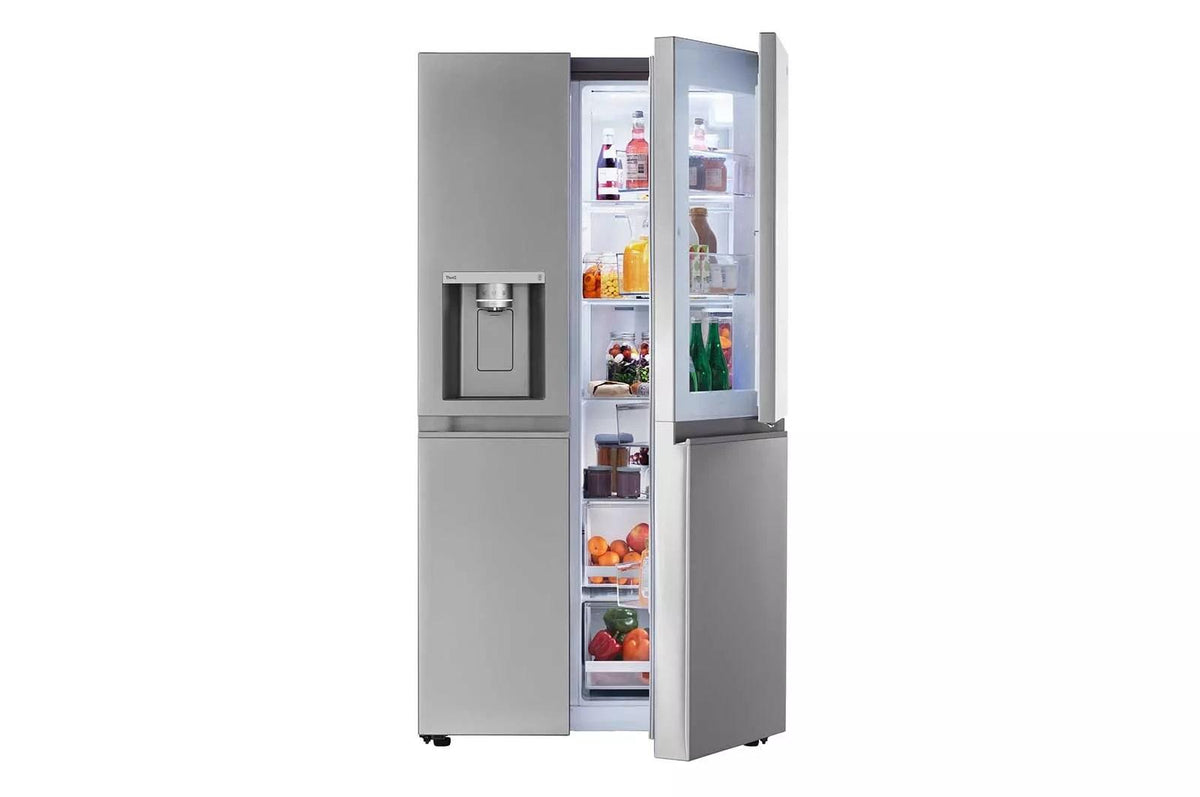 27 cu. ft. 36-inch Wide Side-by-Side Refrigerator - Stainless Steel