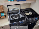 5.5 cu. ft. Smart Washer with FlexWash™ in Black Stainless Steel