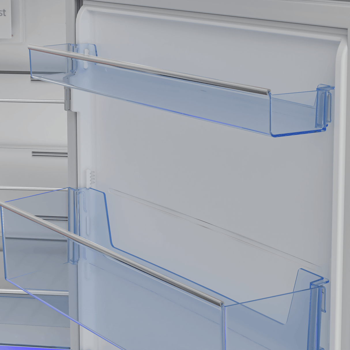 28" Freezer Top Stainless Steel Refrigerator