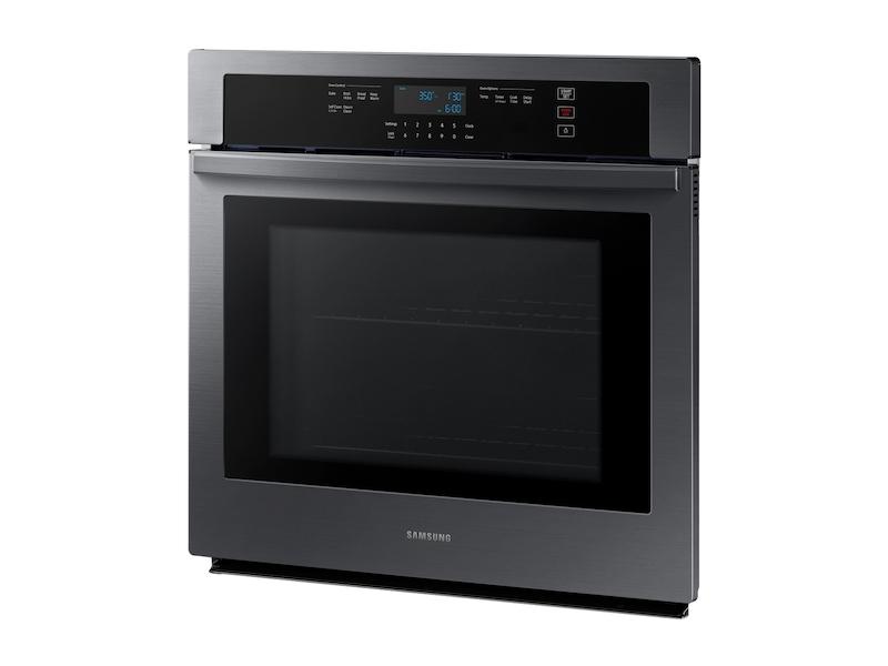 30" Single Wall Oven in Black Stainless Steel