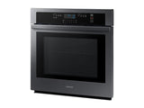 30" Single Wall Oven in Black Stainless Steel