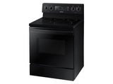 5.9 cu. ft. Freestanding Electric Range with Convection in Black
