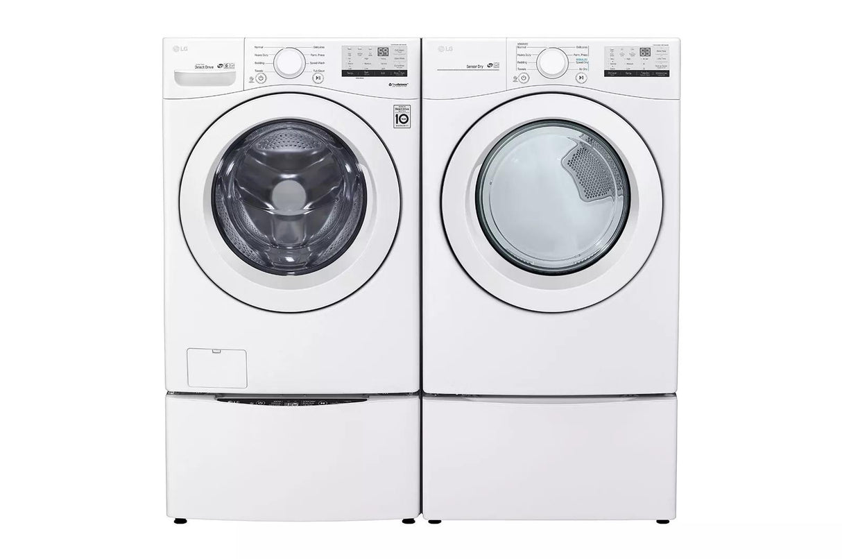 7.4 cu. ft. Ultra Large Capacity Front Load Gas Dryer - White