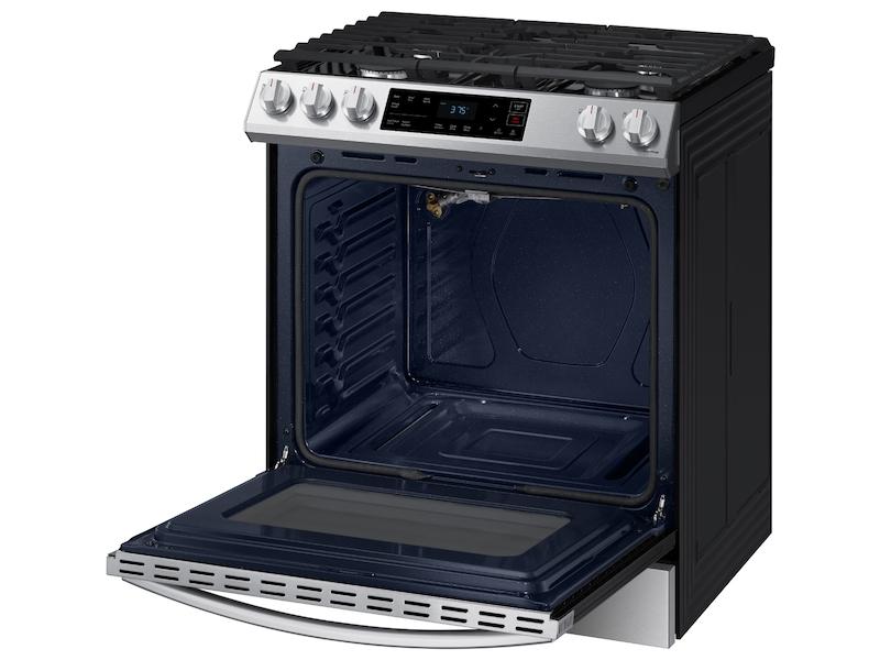 6.0 cu. ft. Smart Slide-in Gas Range in Stainless Steel