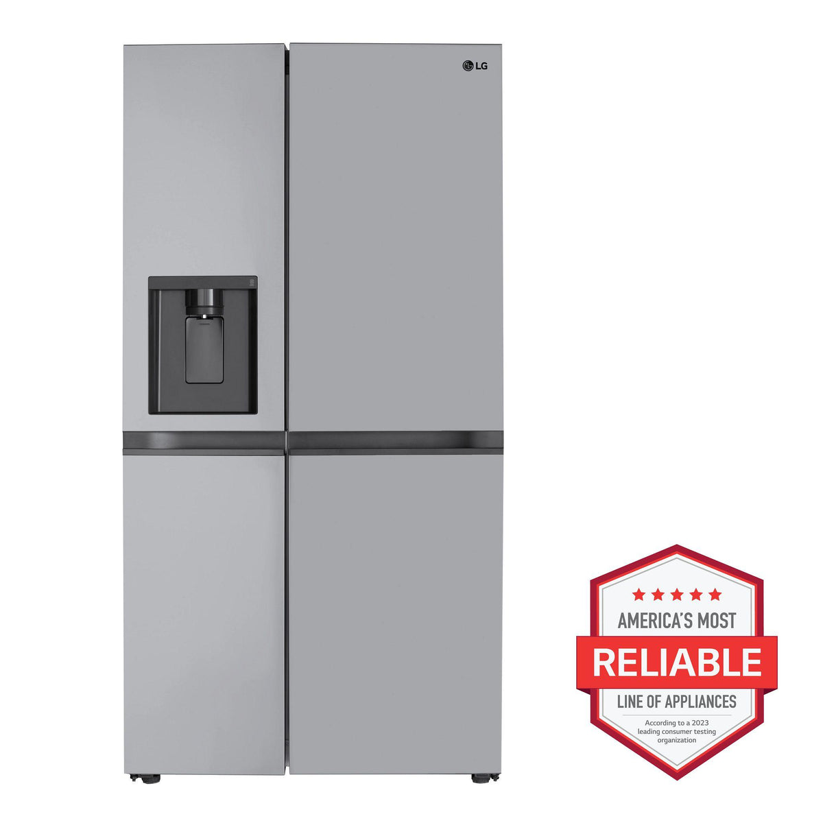 28 cu.ft. Capacity Side-by-Side Refrigerator with External Water Dispenser