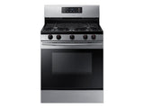 5.8 cu. ft. Freestanding Gas Range in Black Stainless Steel