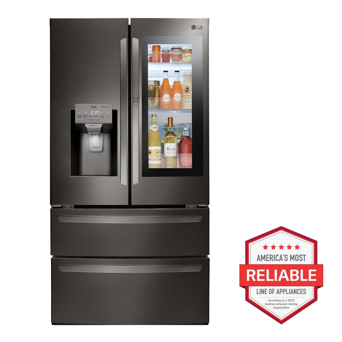 28 cu. ft. Smart wi-fi Enabled InstaView™ Door-in-Door® Refrigerator