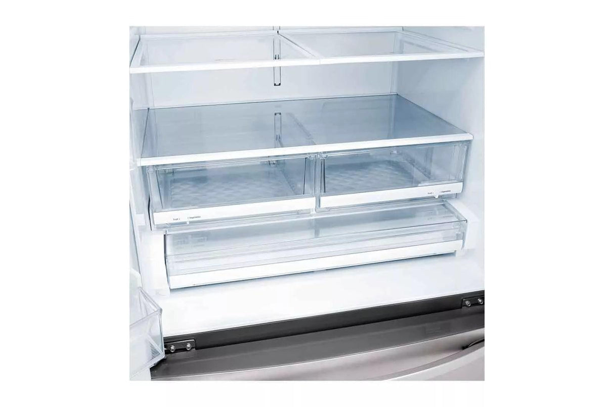 28 cu.ft 3 Door French Door, Standard Depth, Ice and Water with Single Ice Maker