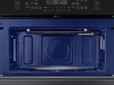 30" Microwave Combination Wall Oven in Black Stainless Steel