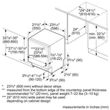 100 Series Dishwasher 24"