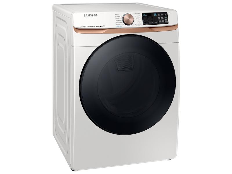 7.5 cu. ft. Smart Electric Dryer with Steam Sanitize+ and Sensor Dry in Ivory