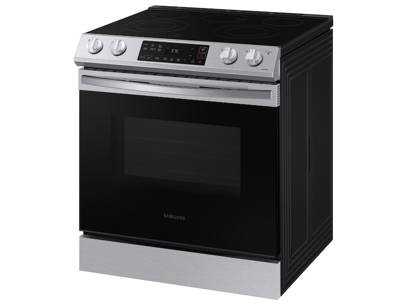 6.3 cu. ft. Smart Slide-in Electric Range in Stainless Steel