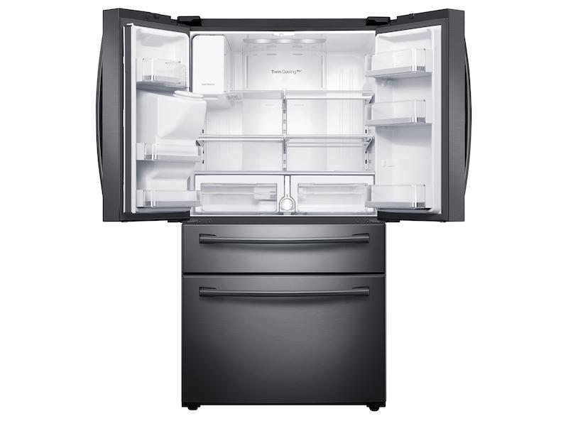 28 cu. ft. 4-Door French Door Refrigerator in Black Stainless Steel