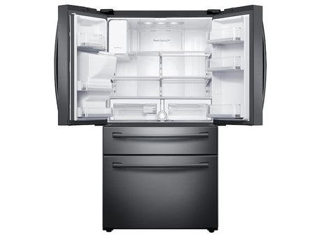 28 cu. ft. 4-Door French Door Refrigerator in Black Stainless Steel
