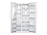 22 cu. ft. Counter Depth Side-by-Side Refrigerator in White