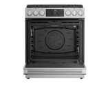 30" Stainless Steel Slide-In Dual Fuel Range