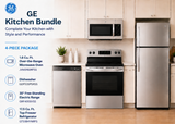 Ultimate GE Kitchen Appliance Bundle in Stainless Steel