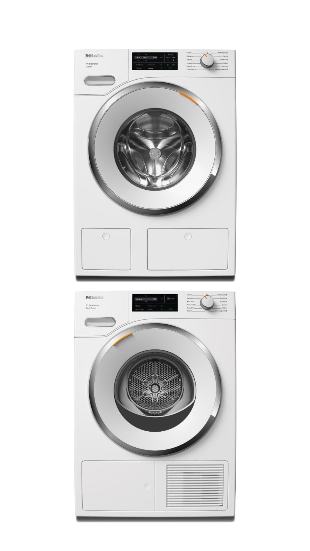 Ultimate Laundry Bundle: Miele Front-Load Washer + Heat-Pump Dryer