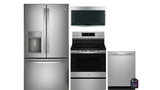 GE Profile™ 4 Piece Appliance Package in Stainless Steel