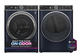 GE Smart Front Load Washer and Electric Dryer Bundle in Sapphire Blue
