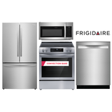 Frigidaire 4 Piece Stainless Steel Kitchen Appliance Package