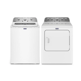 Maytag 4.8 Cu. Ft. Top Load Washer & 7.0 Cu. Ft. Electric Dryer Laundry Set White