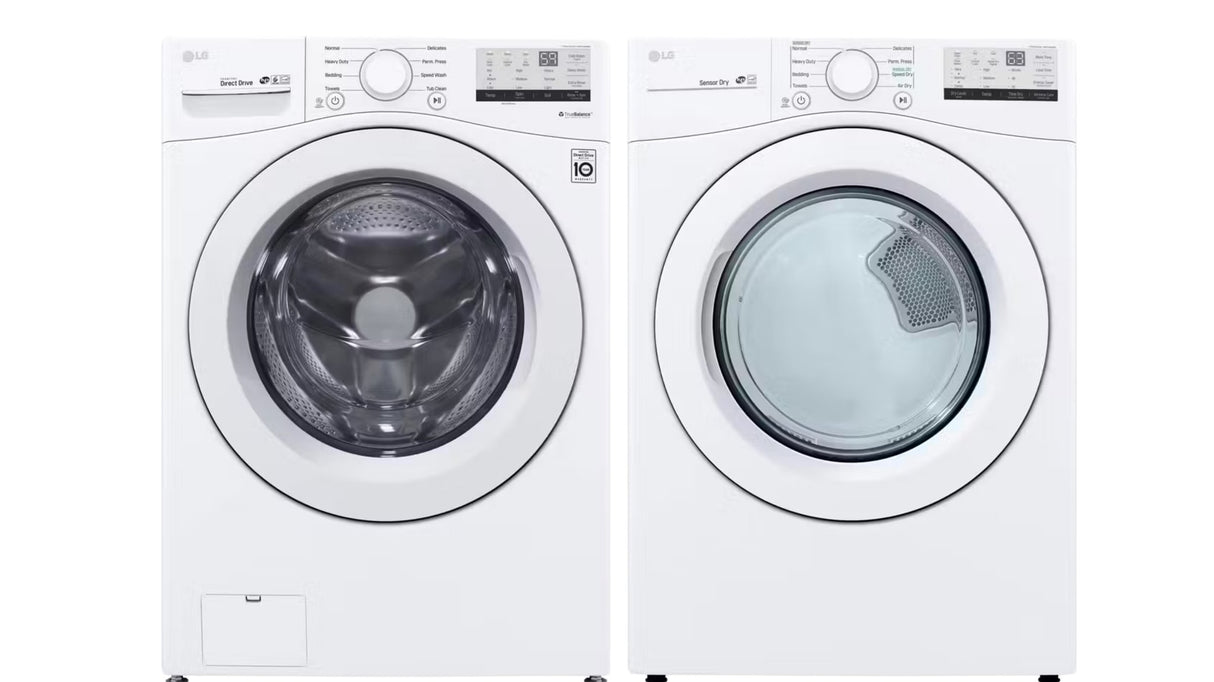 4.5 cu. ft. Washer & 7.4 cu. ft. Electric Dryer Bundle